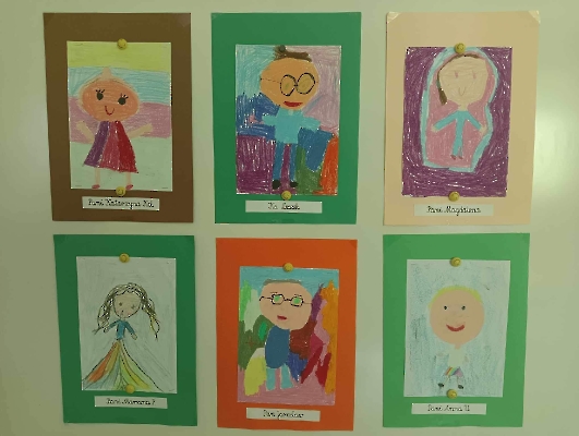 Portrety naszych pracowników - przegląd twórczości dziecięcej 